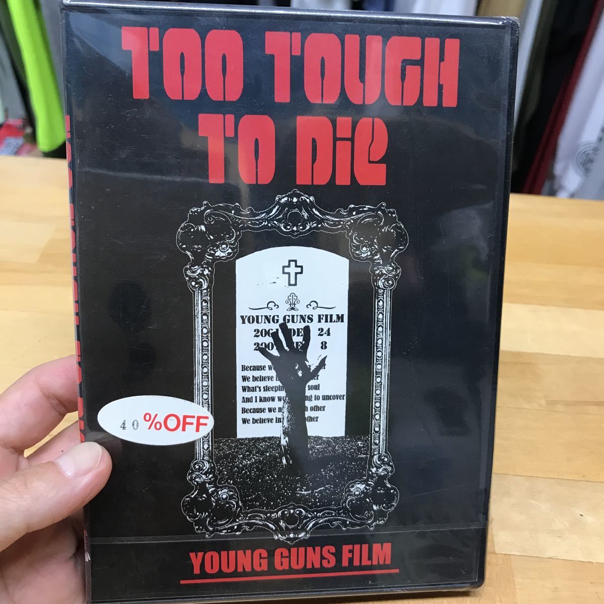 TOO TOUGH TO DIE SNOWBOARD DVD 新品_画像1