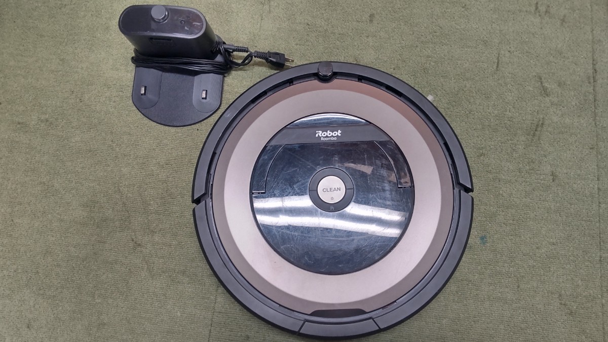 COQ622 iRobot Roomba 893 アイロボット ルンバ ロボット掃除機 バッテリー互換品交換済み 動作品 現状品 _画像1