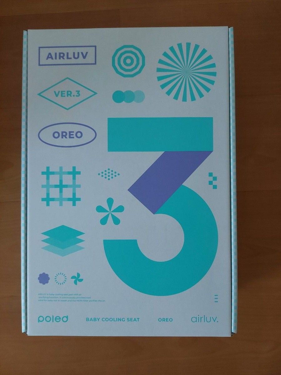 新品未使用】エアラブ3 オレオ チャコールグレー (韓国パッケージ