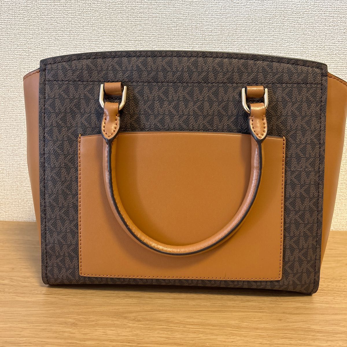 美品★MICHAEL KORS PARKラージ サッチェル/-