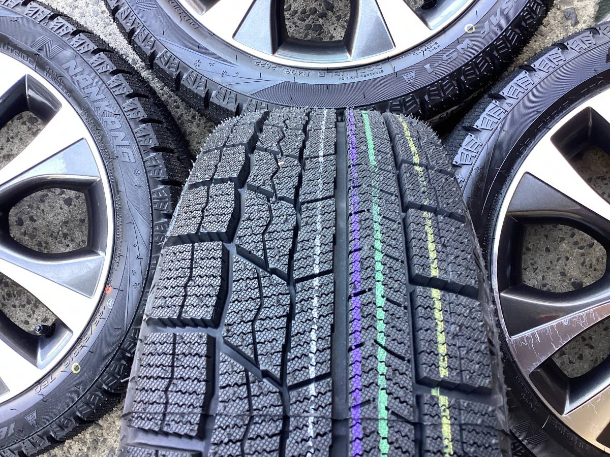 M6461 SUZUKI ワゴンR純正 15インチ ＆165/55R15 未使用 スタッドレス 4本 スペーシア MRワゴン ラパン等に！_画像9