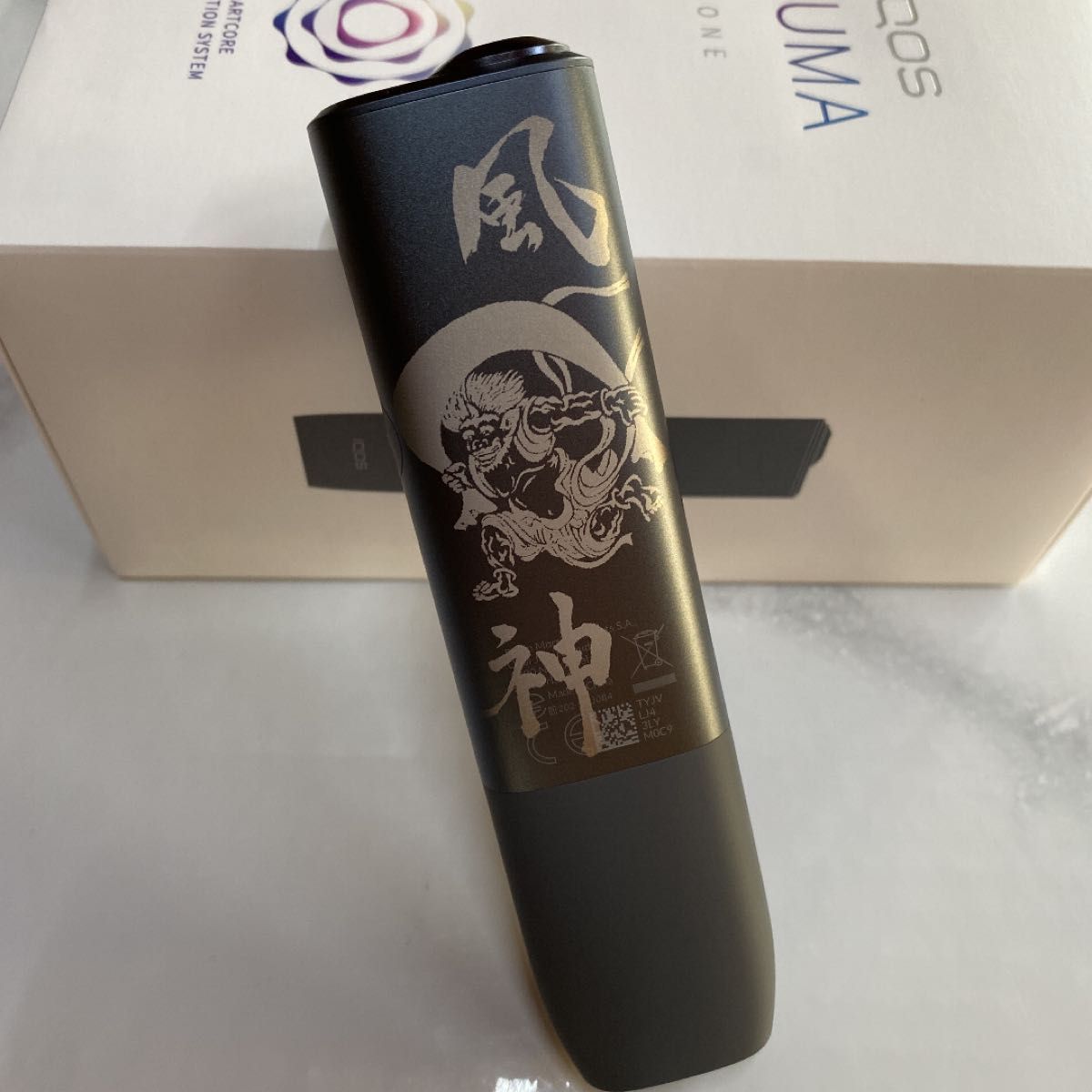 iQOS ILUMA ONE アイコス イルマワン レーザー加工 雷神 風神 和柄 和