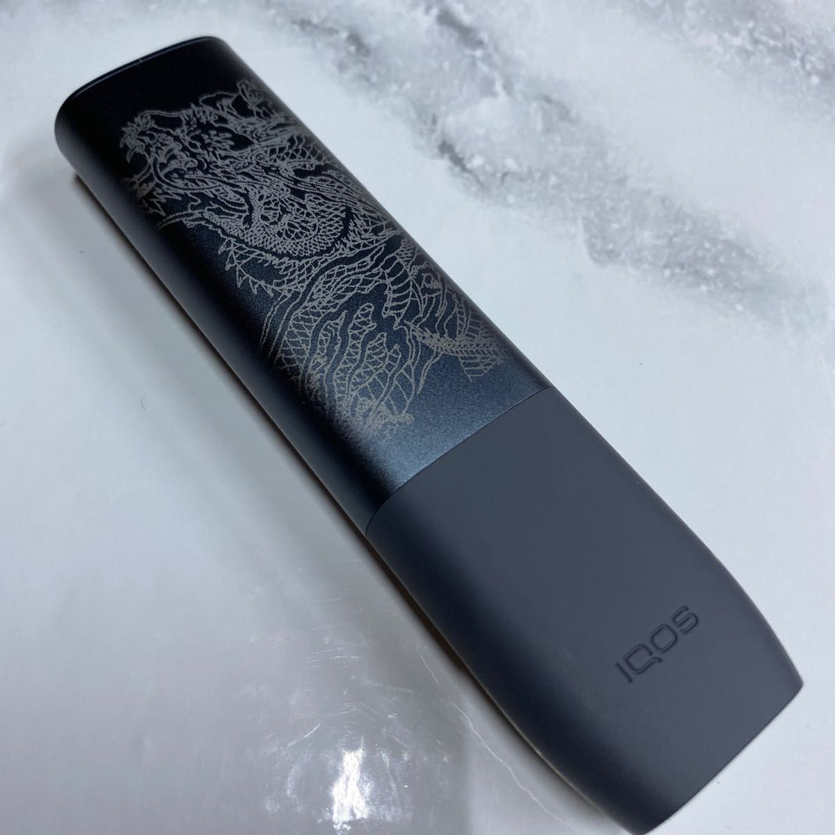 iQOS ILUMA ONE イルマワン 昇り龍 レーザー加工 ドラゴン 和柄 和彫り