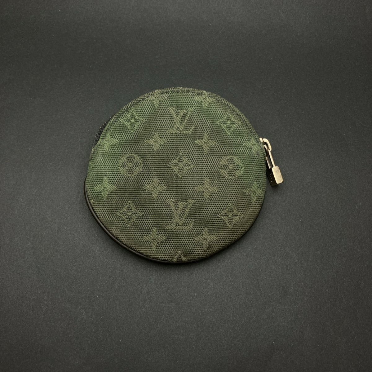 ルイヴィトン LOUIS VUITTON コインケース 小銭入れ ポルトモネ ロン コインケース 丸 メモ3ー79ー71。_画像3