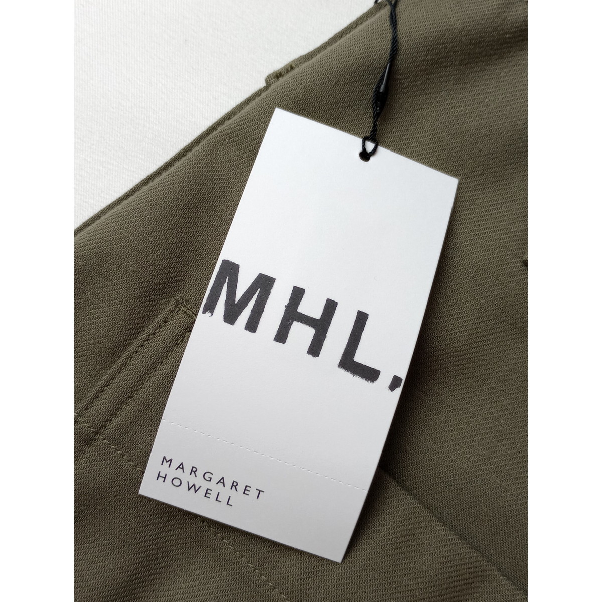 22SS MHL エムエイチエル マーガレットハウエル WORKWEAR COTTON TWILL