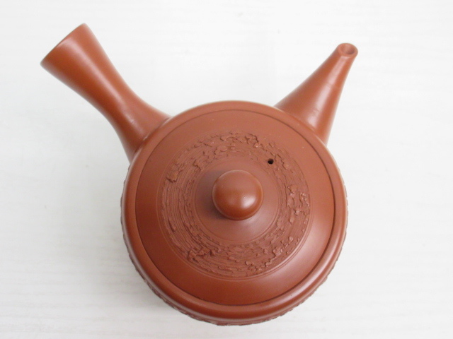 *YC7853 Tokoname ... small teapot . mud tea utensils Japanese-style tableware Japanese style tea utensils . tea utensils tea ceremony Showa Retro free shipping *