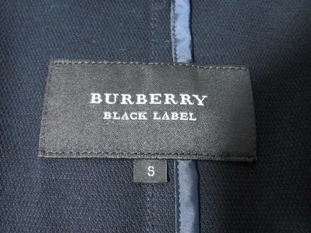 《美品》Burberry　バーバリー　ブラックレーベル　三陽商会　ブレザー　ジャケット　ジャージー素材　春夏秋　綿100％　ノバチェック柄_画像8