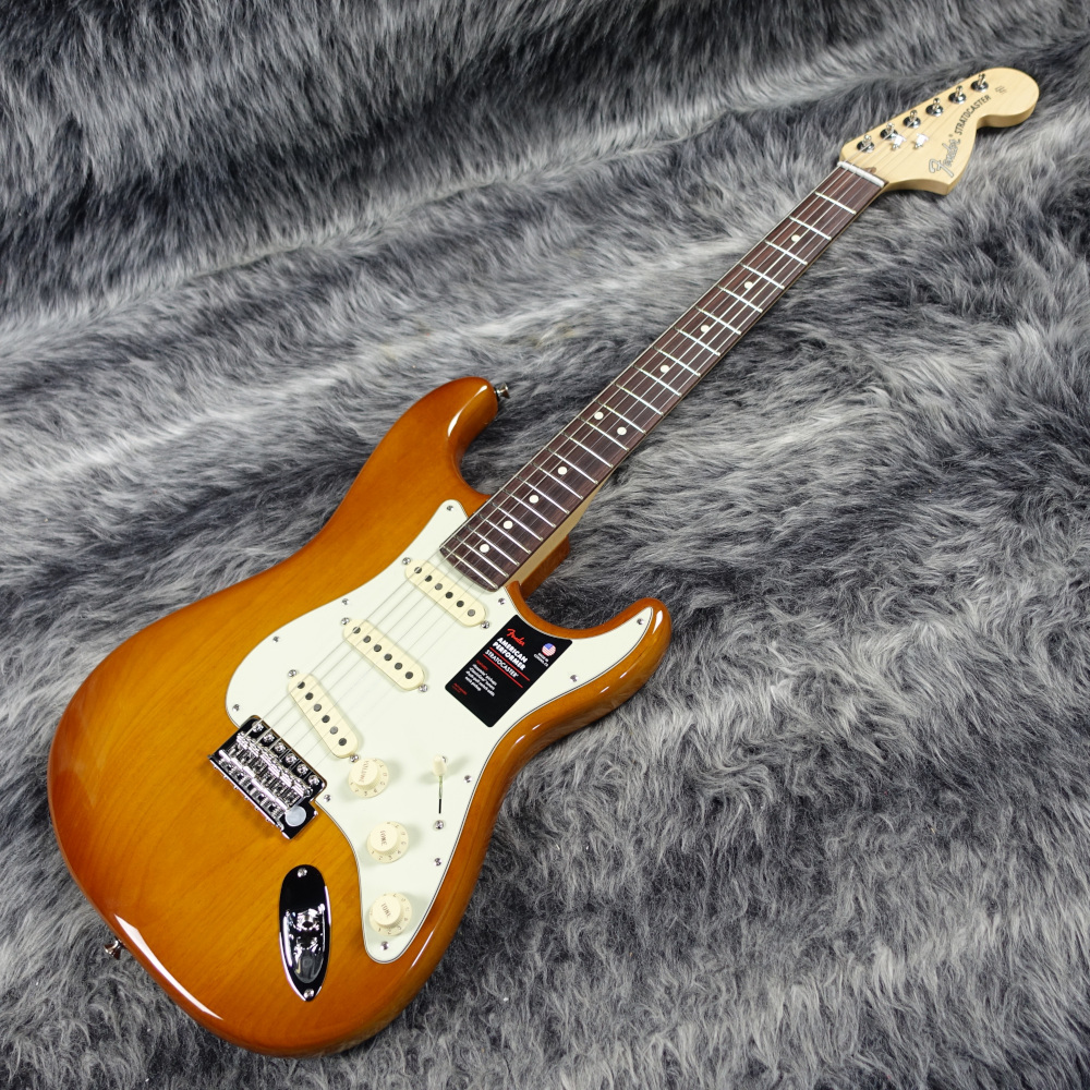Fender American Performer Stratocaster Honey Burst_画像4