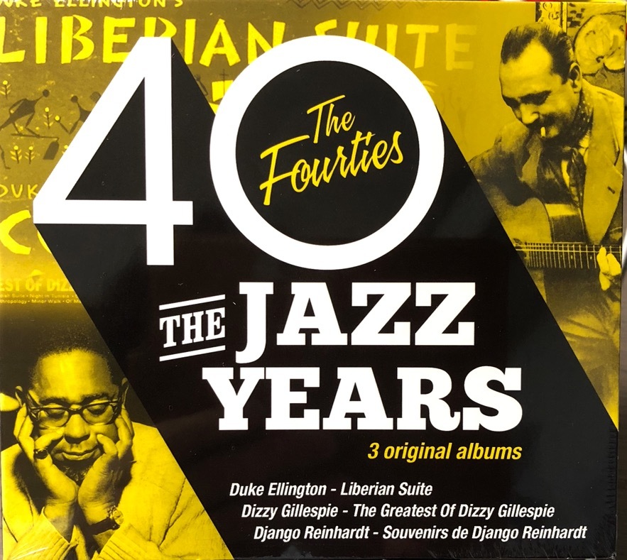 FN5H JAZZ3枚組未開封 The 最大94％オフ Jazz Years-The Fourties 40’s 最大45%OFFクーポン Reinhardt Gillespie Dizzy Ellington☆ Django Duke