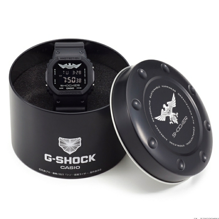 未使用 シン・仮面ライダー CASIO G-SHOCK DW-5600 SHOCKERモデル ショッカー Gショック 腕時計 Yahoo!フリマ（旧）