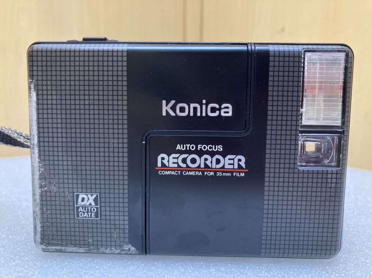 【保証書付】 YK6235 KONICA auto focus recorder 35mm フィルムカメラ コンパクトカメラ ジャンク品 0829 コンパクトカメラ 【保証書付】 YK6235 KONICA auto focus recorder 35mm フィルムカメラ コンパクトカメラ ジャンク品 0829 コンパクトカメラ