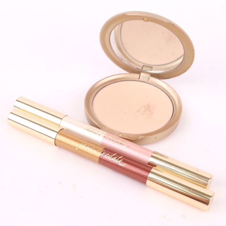 ジェーンアイルデール ハイライト アイペンシル Double Dazzle他 若干使用 3点セット まとめて 難有 レディース Jane Iredale_画像1