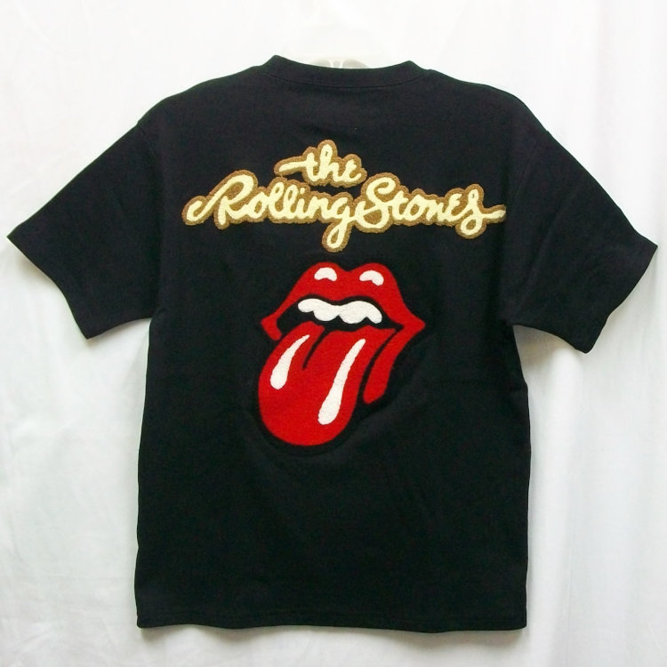 THE ROLLING STONES×JACK ROSE コラボ半袖Tシャツ 523560 TOUR OF81 ブラック XL LL 2L ザ・ローリングストーンズ×ジャックローズ