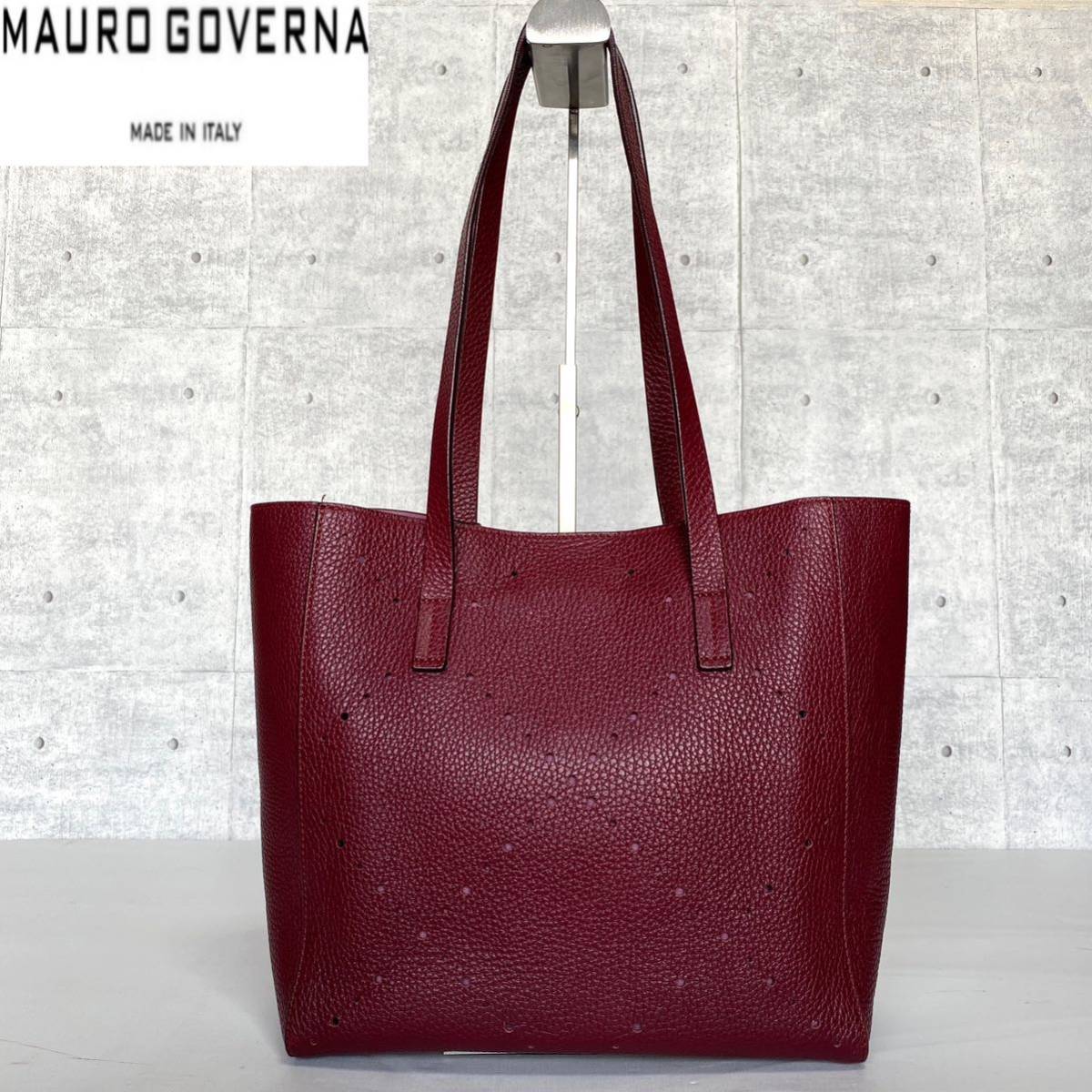 美品 MAURO GOVERNA マウロゴヴェルナ マウロゴベルナ BORSA6232