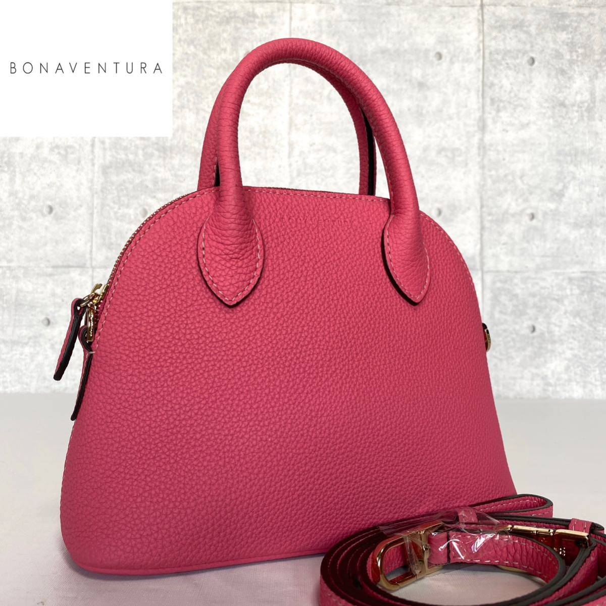 未使用級 BONAVENTURA Emma BB Mini Bag エマ 定価132 000円 ボナ