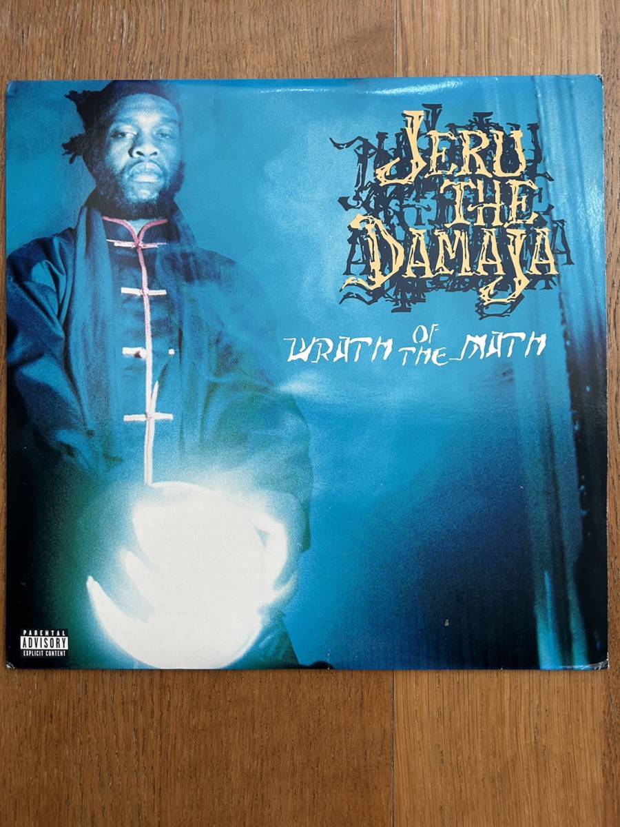 ２枚組 LP盤 JERU THE DAMAJA WRATH OF THE MATH レコード HIP HOP 少傷有り 1996年盤 カナダ盤 _画像1