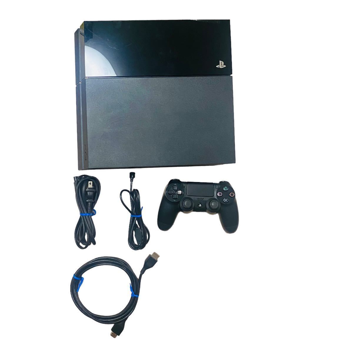 【動作確認済】PS4 SONY ソニー PlayStation4 CUH-1100A ジェット ブラック Jet Black プレ4 プレステ4「Y39」