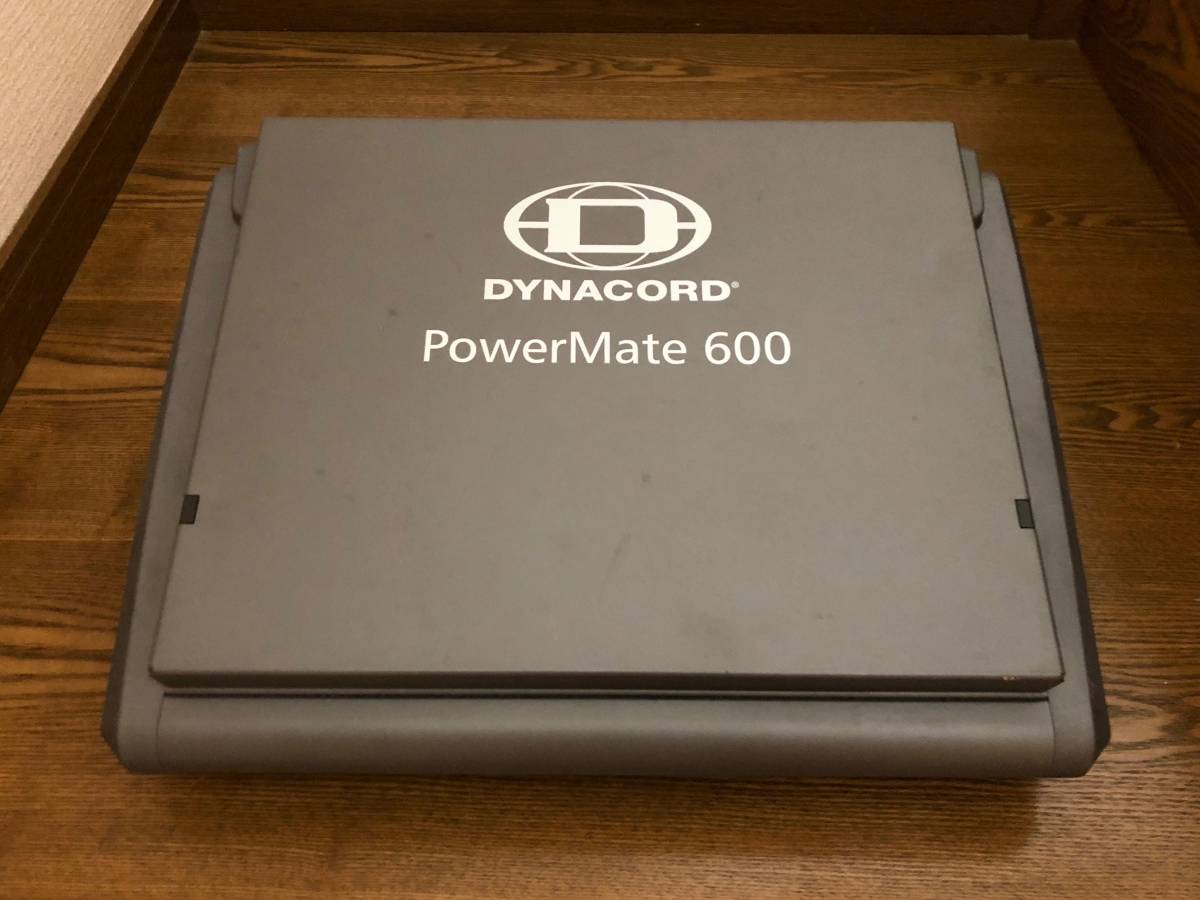 * DYNACORD POWERMATE600-2 Dyna code all-in-one mixer beautiful goods USED
