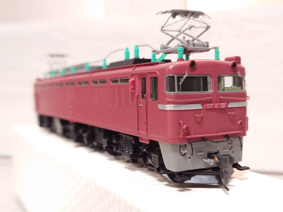 アップグレードパーツ付 TOMIX EF81形 電気機関車 ローズ HOゲージ 鉄道模型 トミックス 中古　だるまや　エコー_画像9