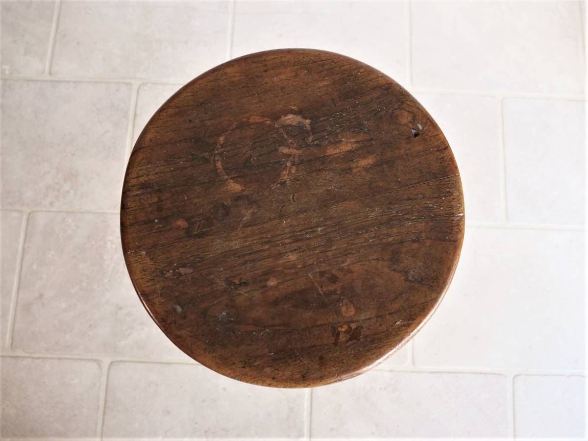 Pierre Jeanneret Teak and Iron Stool Vintage PJ-SI-57-A Pierre Jeanneret Teak and Iron Stool Vintage PJ-SI-57-A