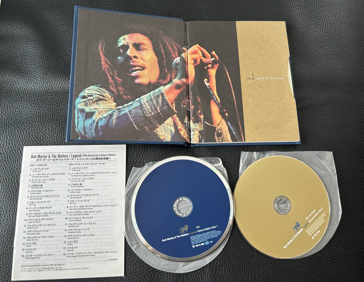 30 anniversary commemoration record * Bob *ma- Lee & The * way la-z/ Legend /SHM-CD+ Blue-ray disk * book type jacket 