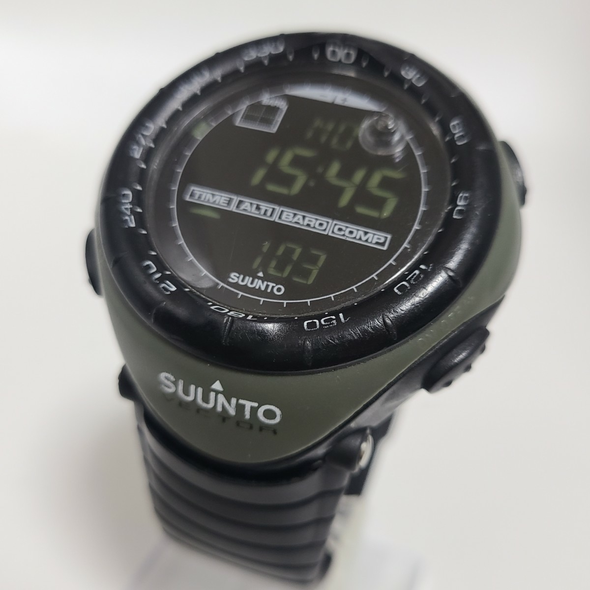 Yahoo!オークション - 稼働品 SUUNTO スント VECTOR ベクター 腕周...