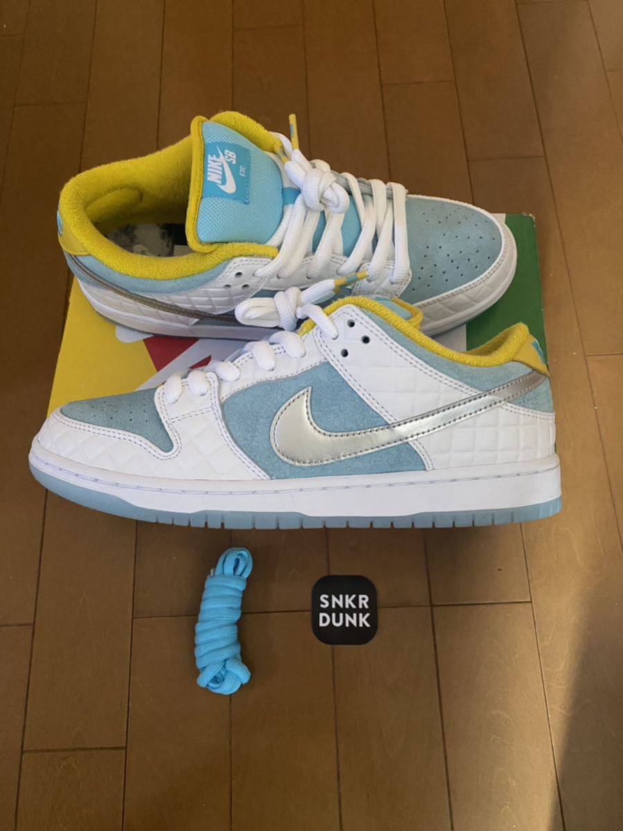 即決 FTC NIKE DUNK low SB PRO QS BATHHOUSES US9 27.0cm DH7687-400 ナイキ ダンク ロー  プロ 銭湯