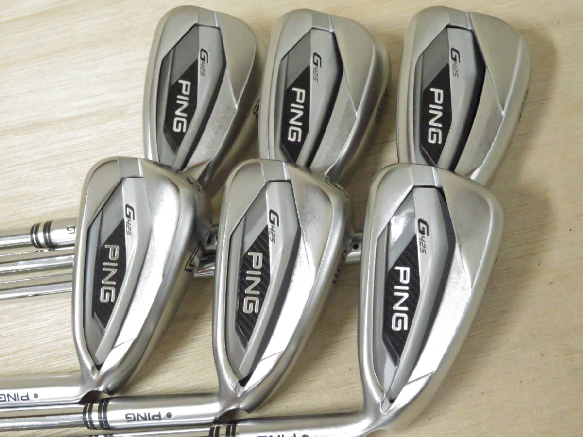 限定セール！】 ピン ＰＩＮＧ Ｇ４２５ アイアン 黒ドット ５－ＰＷ