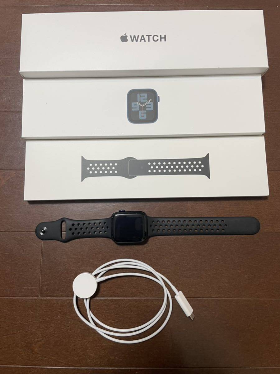 第二世代 Apple Watch SE2 44mm ミッドナイト アルミニウム アップル