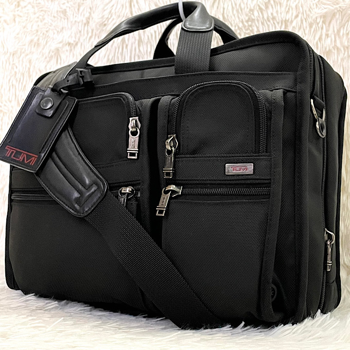 極美品☆TUMI トゥミ 2way ビジネスバッグ エクスパンダブル キャリー