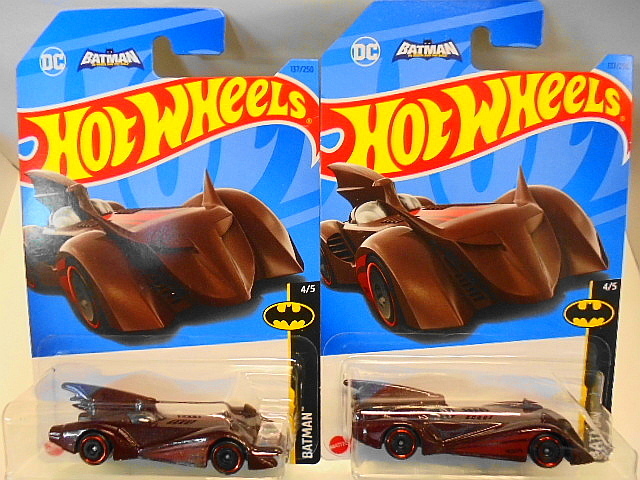 Hotwheels バットモービル ホットウィール ミニカー 2台セット バットマン DCコミック_画像1