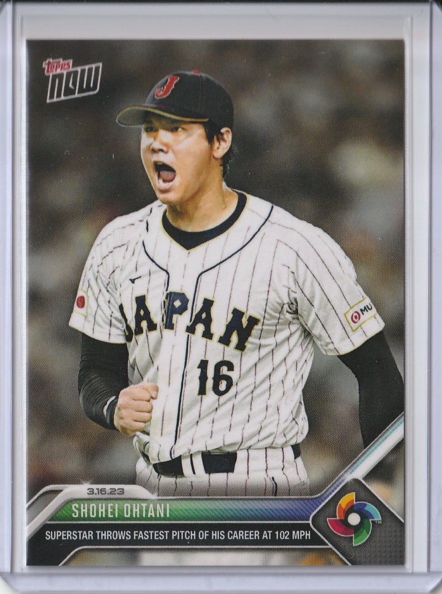 Shohei Ohtani 2023 World Baseball Classic TOPPS NOW #WBC-53 大谷