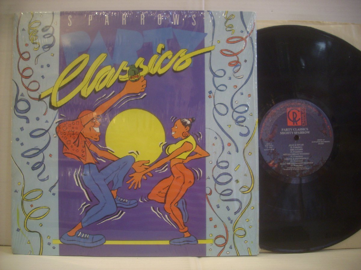 ● 輸入USA盤 LP SPARROW / PARTY CLASSICS スパロウ パーティクラシックス ソカ カリプソ 1986年 CHARLIES SCR 7194 ◇r50811_画像1
