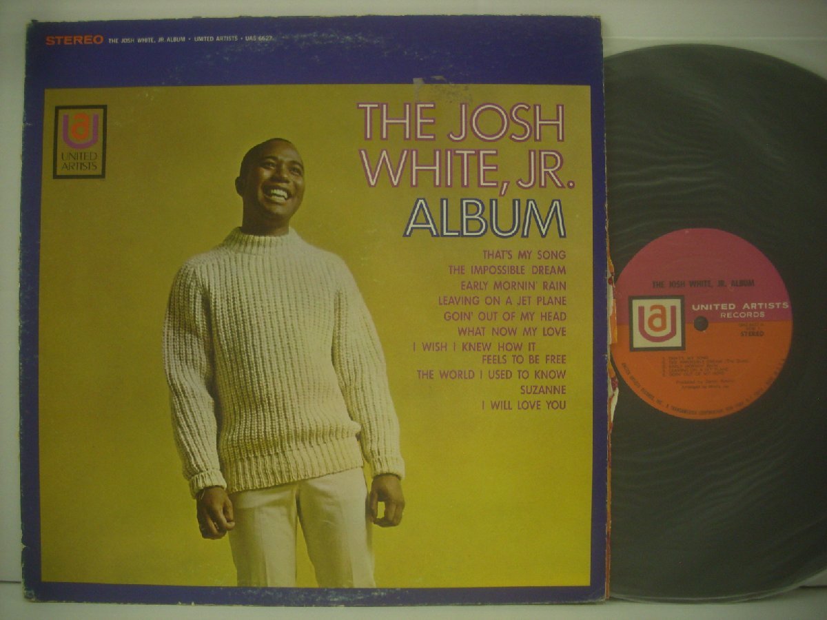 ■ LP 　JOSH WHITE JR. / THE JOSH WHITE JR. ALBUM ザ・ジョシュ・ホワイト・ジュニア・アルバム US盤 UNITED ARTISTS UAS 6627 ◇r50811_画像1