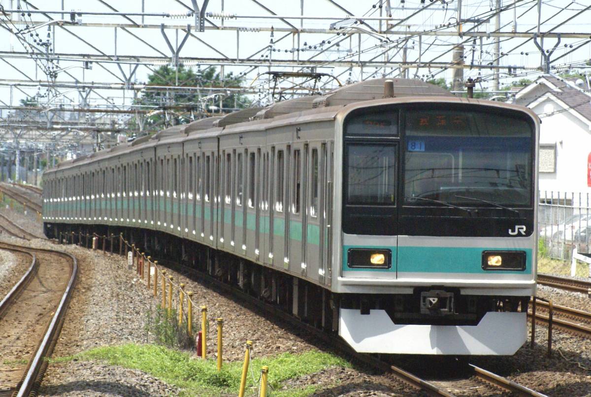 鉄道写真　東日本旅客鉄道（JR東日本）　常磐線　209系1000番台　KGサイズ_画像1