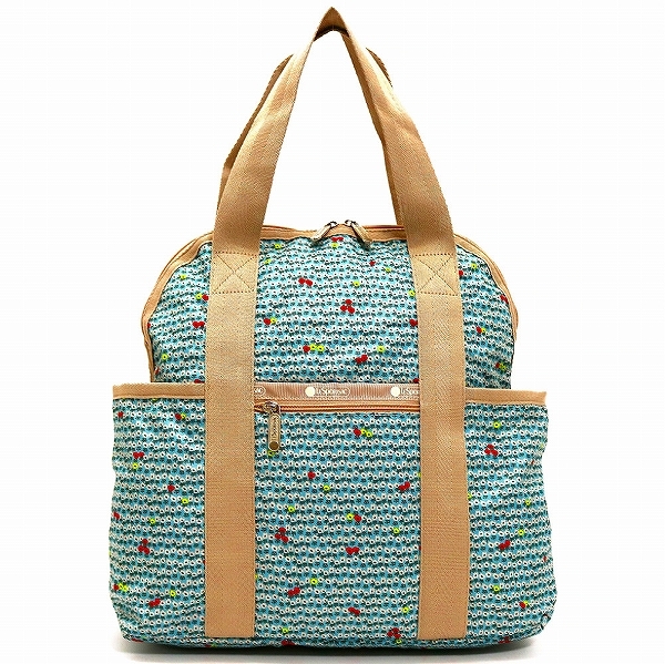 LeSportsac レスポートサック 2442-f734 リュックサック DOUBLE TROUBLE BACKPACK BLUE AFFINITY