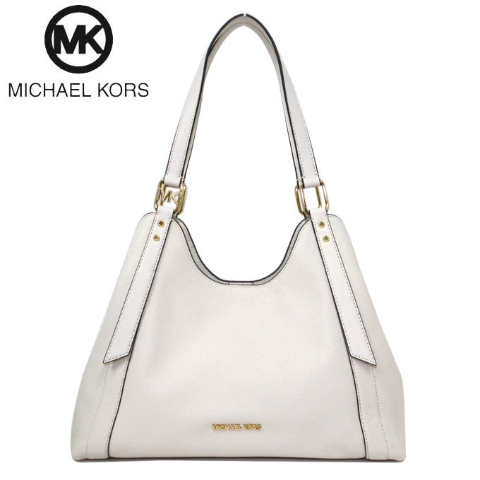 マイケルコース トートバッグ MICHAEL KORS ARLO センタージップ トリプル ラージ ショルダー 肩掛け 35S3GW7L7L LT CREAM レディース