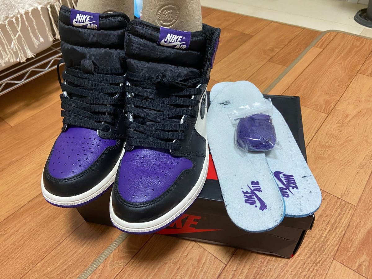 Nike Air Jordan1 court purple ナイキエアジョーダン1 コートパープル
