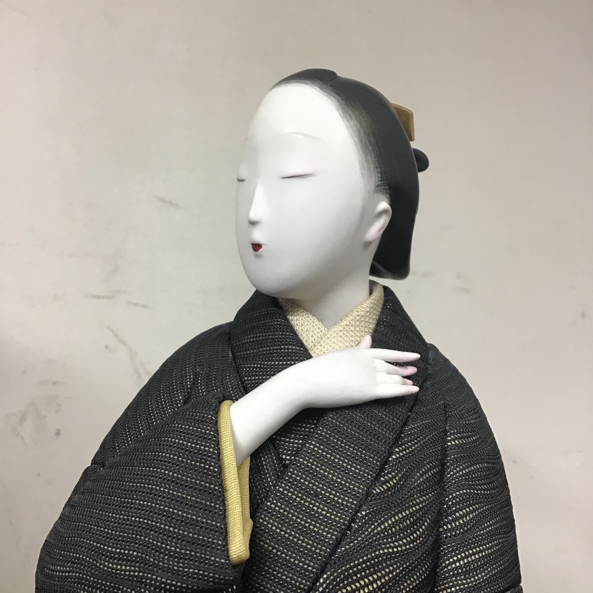 木目込人形 春木均夫 河内越 日本伝統工芸展出品作品 桐塑人形 木目込人形 春木均夫 河内越 日本伝統工芸展出品作品 桐塑人形