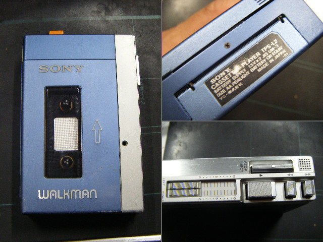 未使用品】 walkman ソニー 初代 TPS-L2 SONY カセットプレーヤー