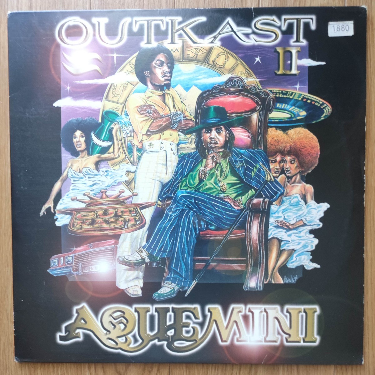 1998年/USオリジナル盤】OUTKAST「Aquemini」限定アナログ盤 レコード