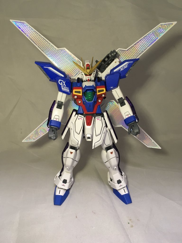 Prevan MG 1/100 Gundam X 3單元完成 原文:プレバン　MG1/100　ガンダムX　3号機　完成品