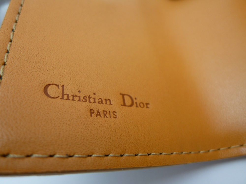 A23-2040【美品】Christian Dior クリスチャンディオール　6連キーケース　トロッター　スペイン製　箱つき　レタパプラス可_画像6