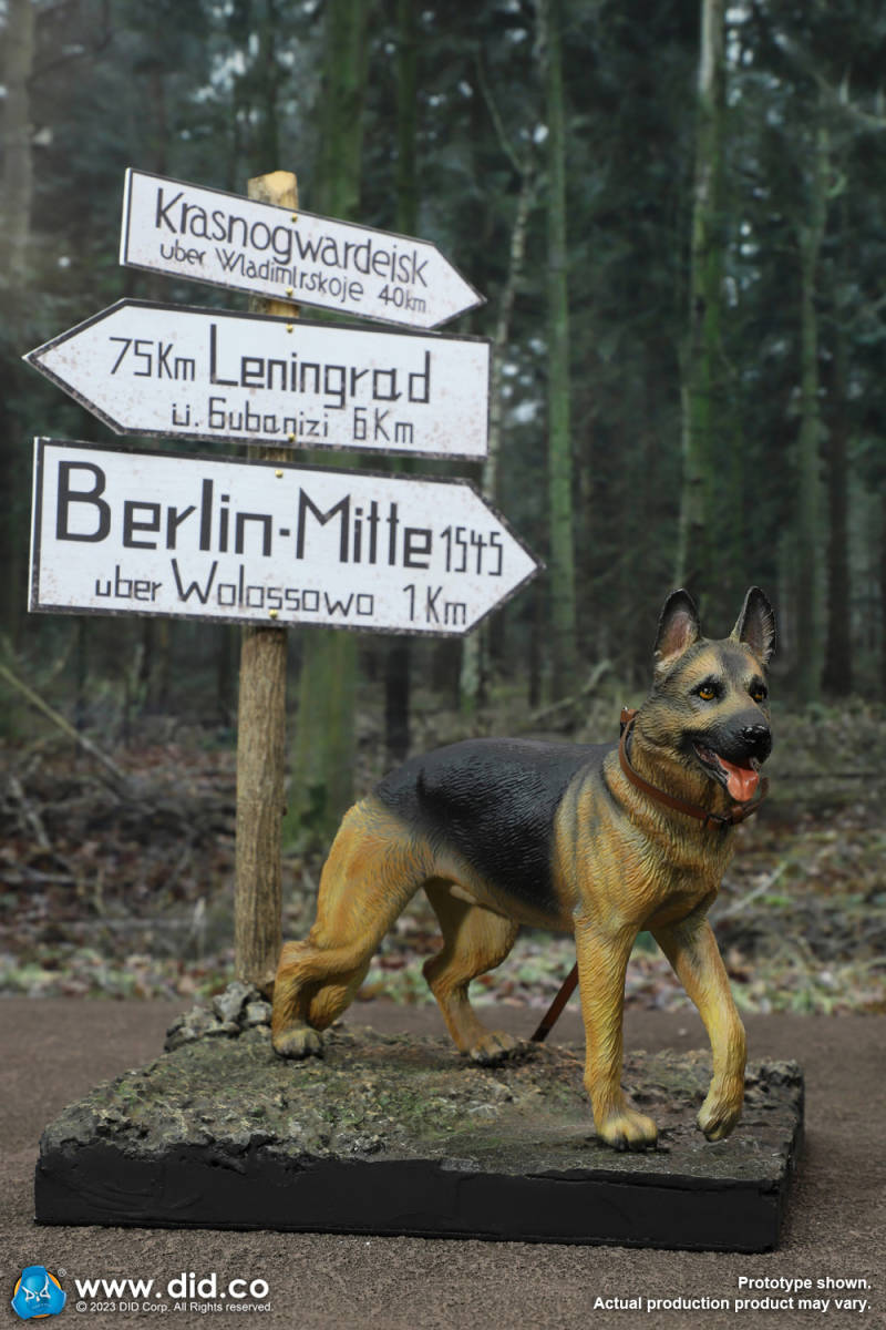 * нераспечатанный новый товар / трудно найти товар /DID3R/E60072 1/6 Signs Accessory Kit WW2 Германия путеводитель опознавательный знак & немецкая овчарка собака собака geo лама комплект 
