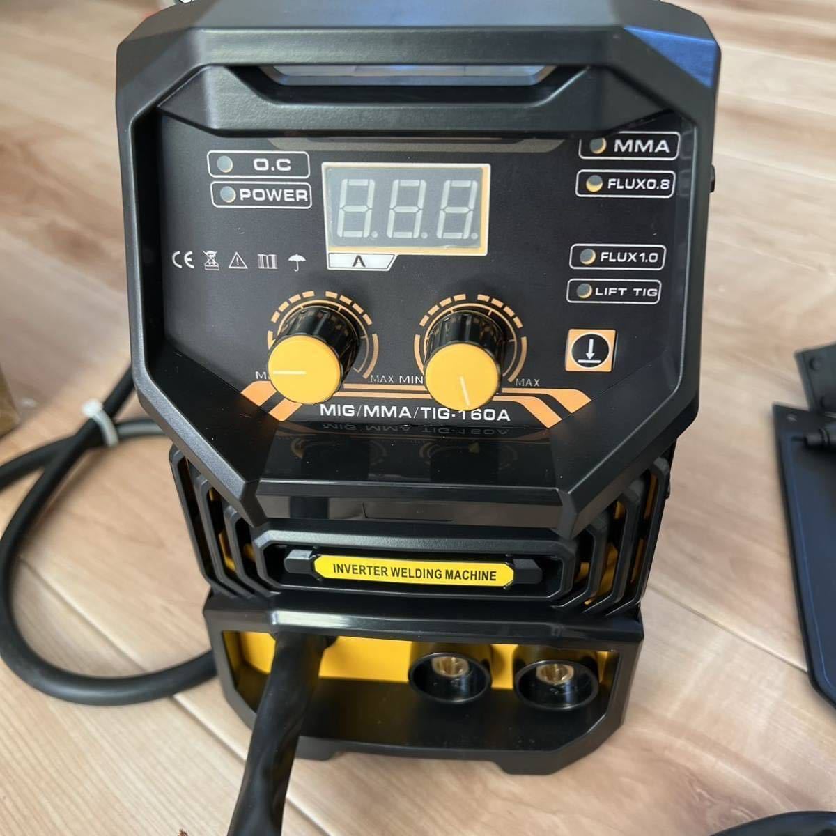 1円~新品☆MIG160 半自動溶接機IGBT インバーター搭載単相100V200V 溶接機MIG/MMA/TIG 3 in1 ノンガスMIG溶接 鉄アルミ-半自動焊接機–日本Yahoo!拍賣|MYDAY代標代購網、海外購物第一站 1円~新品☆MIG160 半自動溶接機IGBT インバーター搭載単相100V200V 溶接機MIG/MMA/TIG 3 in1 ノンガスMIG溶接 鉄アルミ-半自動焊接機–日本Yahoo!拍賣|MYDAY代標代購網、海外購物第一站