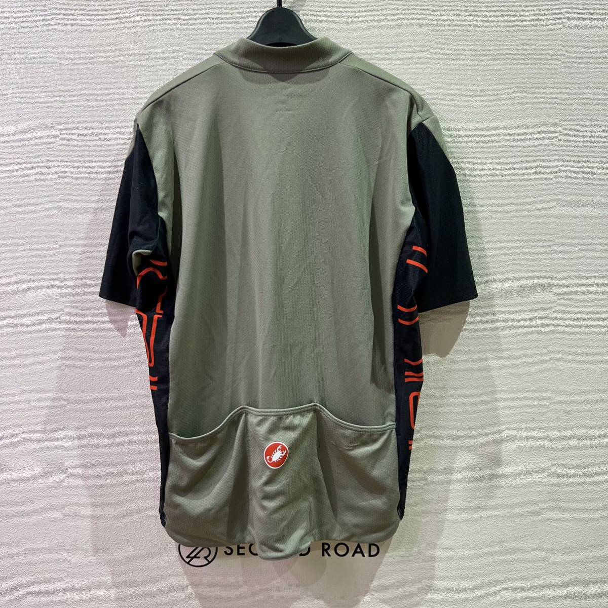 ■中古品・美品■CASTELLI カステリ ENTRATA V JERSEY 20019 半袖 2XL ロードバイク サイクルジャージの画像5