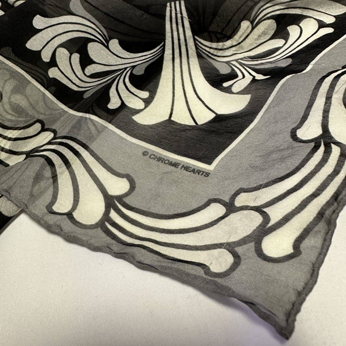 CHROME HEARTS SILK SCARF CH PLUS クロムハーツ シルク CHROME HEARTS SILK SCARF CH PLUS クロムハーツ シルク