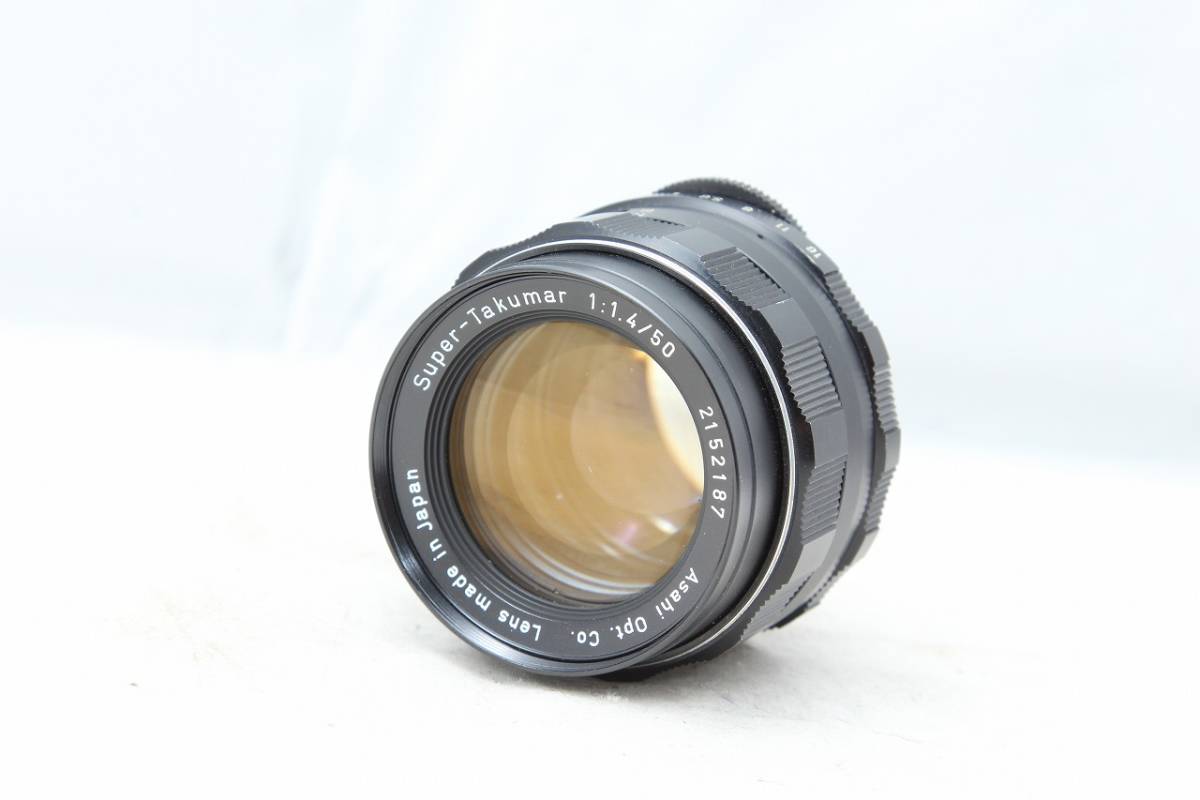 極上品☆ペンタックス PENTAX Super-Takumar 50mm F1.4 M42マウント