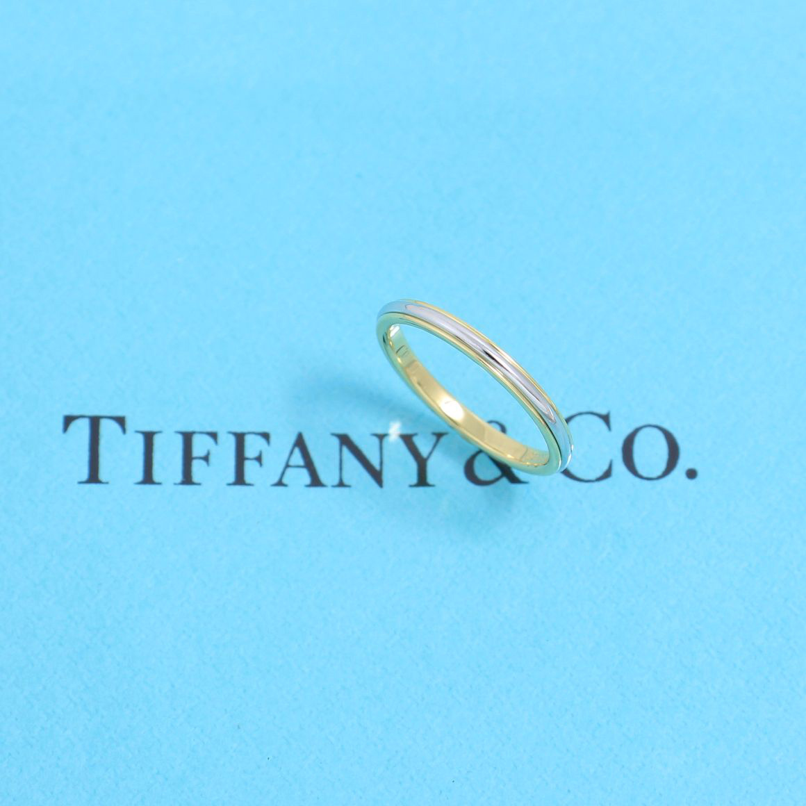 ティファニー　TIFFANY　PT950　6.5号　ルシダ　リング　ウエディング