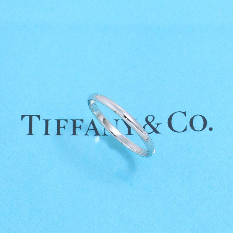 初回限定】 ティファニー TIFFANY PT950 17号 クラシックバンドリング